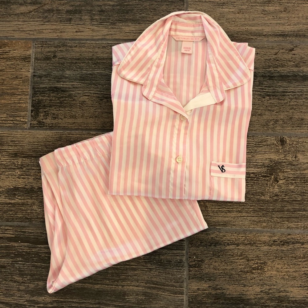 Victoria's Secret Satin Pajama Set